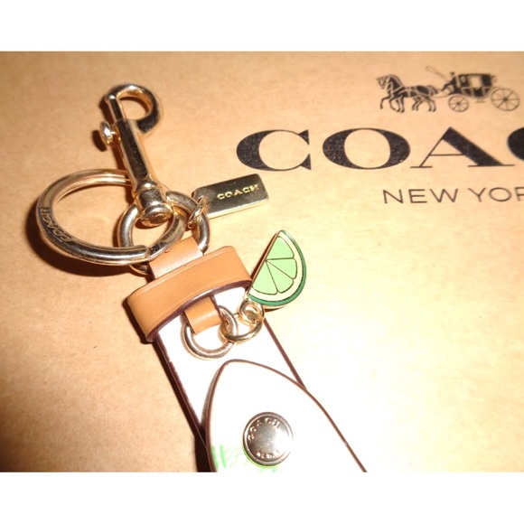 Coach Accessories - Coach Trigger Snap Bag Charm; Limes